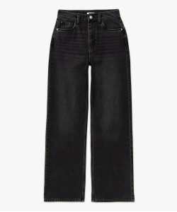 Jean wide leg taille haute femme